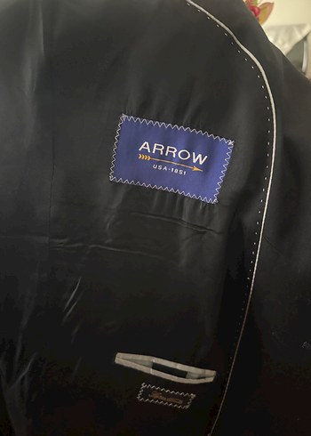 Düğmeli Klasik Kesim siyah Erkek Takım Elbise - Görsel 3