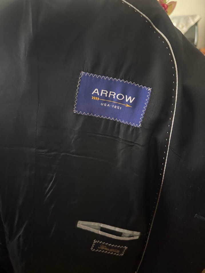 Düğmeli Klasik Kesim siyah Erkek Takım Elbise - Görsel 3