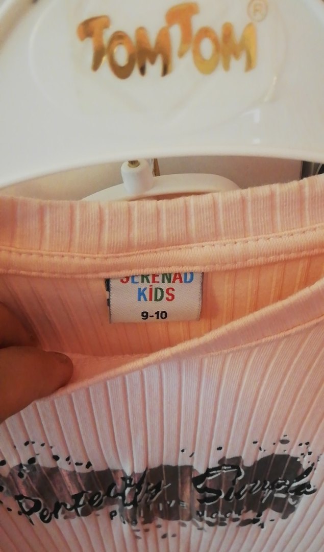 Kız Uzun Kollu Tişört-Etek Takım 9+10 yaş - Görsel 5