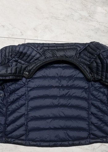 Erkek Siyah Andy Kaz Tüyü Mont - Görsel 6