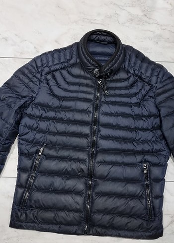 Erkek Siyah Andy Kaz Tüyü Mont - Görsel 4