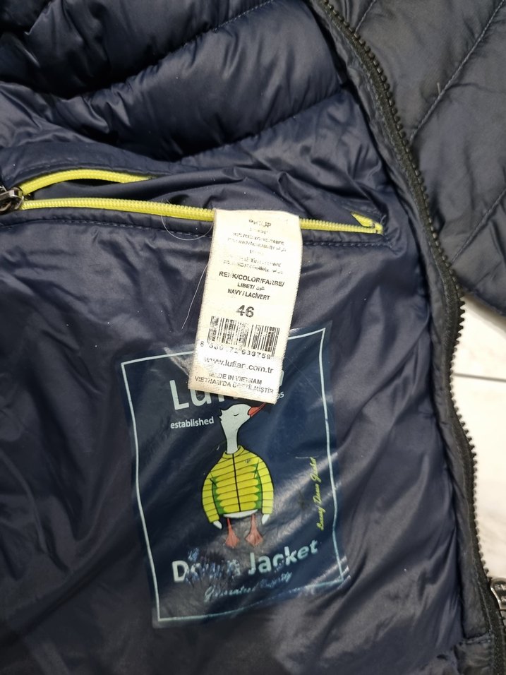 Erkek Siyah Andy Kaz Tüyü Mont - Görsel 2