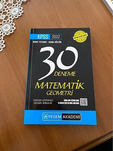 Pegem KPSS Matematik Deneme