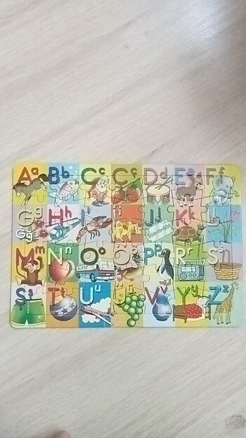 Puzzle Alfabeli yeni.