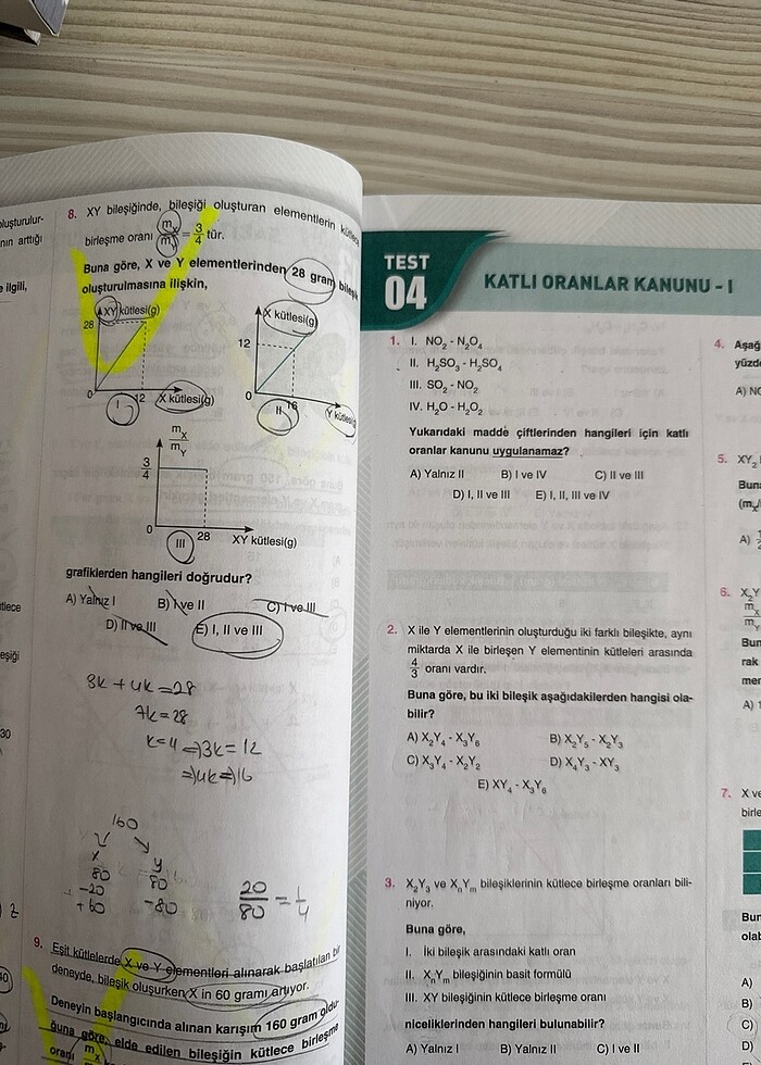 Çap Yayınları 10. Sınıf Kimya Soru Bankası - Görsel 2