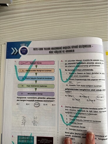 Bilgi Sarmal Yayınları 10. Sınıf Tarih Soru Bankası - Görsel 2