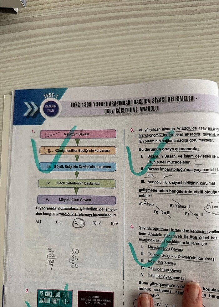 Bilgi Sarmal Yayınları 10. Sınıf Tarih Soru Bankası - Görsel 2