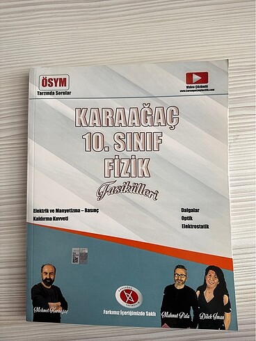 Karaağaç Yayıncılık 10. Sınıf Fizik Fasikülleri