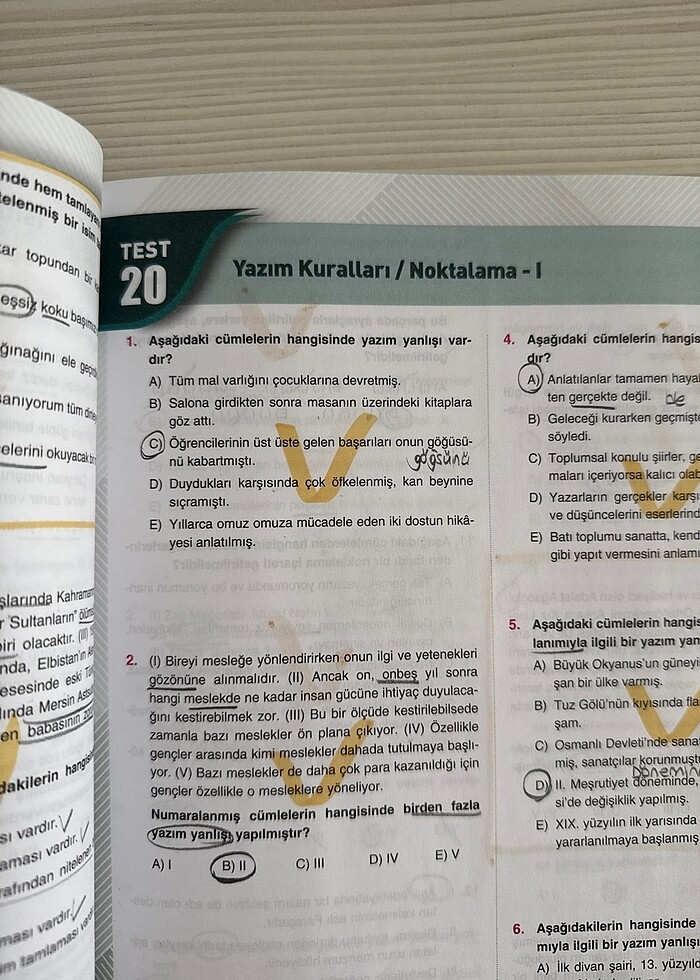Çap Yayınları 10. Sınıf Türk Dili ve Edebiyatı Soru Bankası - Görsel 4