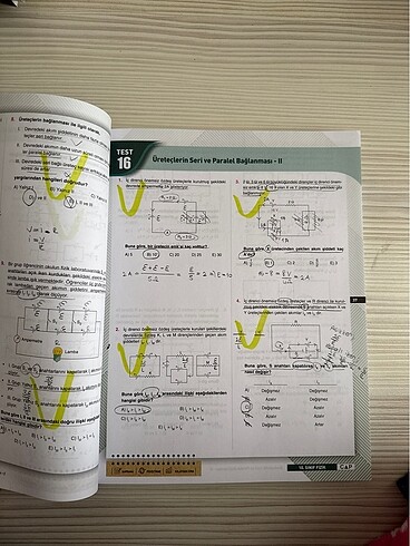Çap Yayınları 10. Sınıf Fizik Soru Bankası - Görsel 6