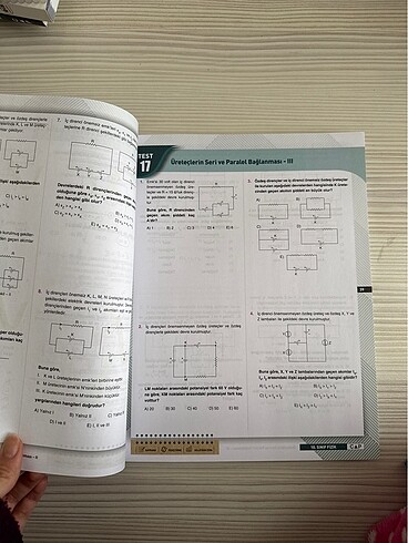 Çap Yayınları 10. Sınıf Fizik Soru Bankası - Görsel 7
