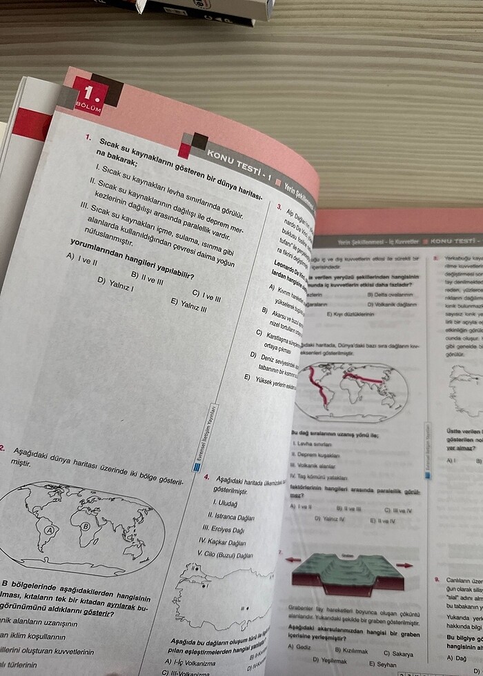 Evrensel İletişim Yayınları 10. Sınıf Coğrafya Soru Bankası - Görsel 2