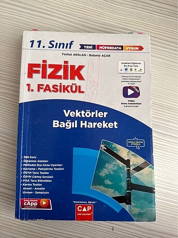 Çap Yayınları 11. Sınıf Fizik Fasikülü
