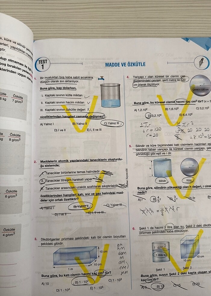 Palme Yayınları 9. Sınıf Fizik Soru Bankası - Görsel 3