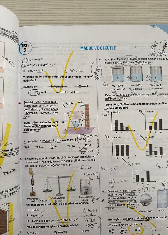 Palme Yayınları 9. Sınıf Fizik Soru Bankası - Görsel 4