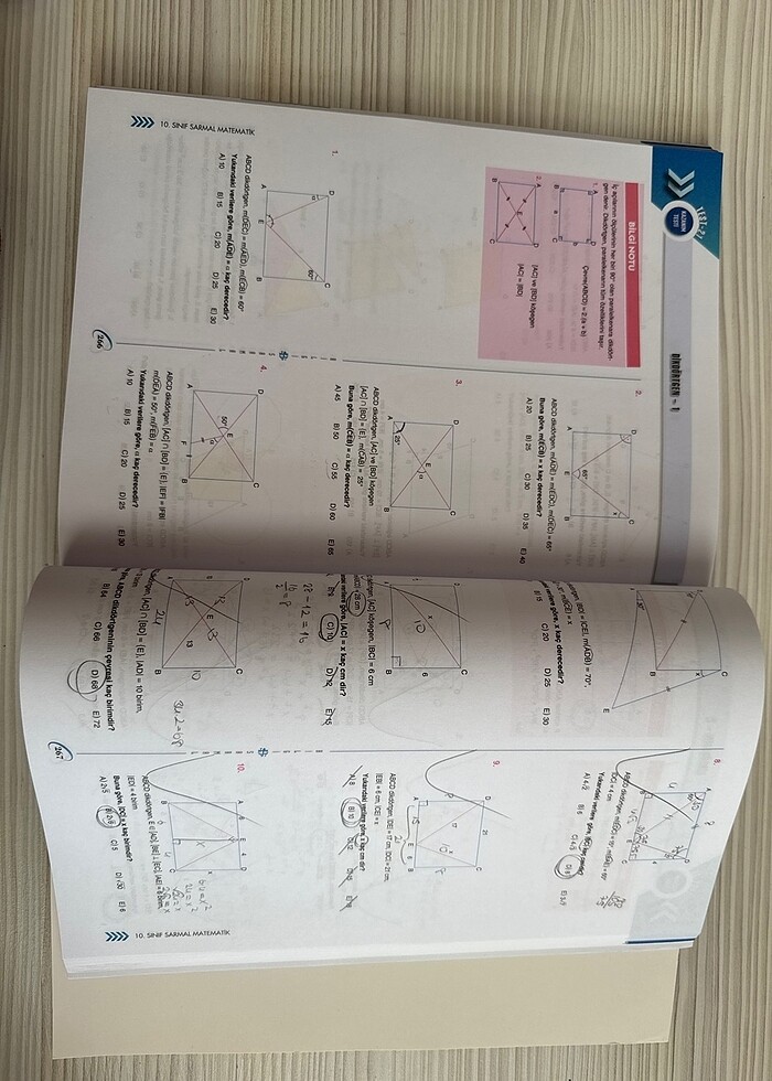 Bilgi Sarmal Yayınları 10. Sınıf Matematik Soru Bankası - Görsel 3