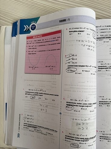 Bilgi Sarmal 11. Sınıf Matematik Soru Bankası - Görsel 4