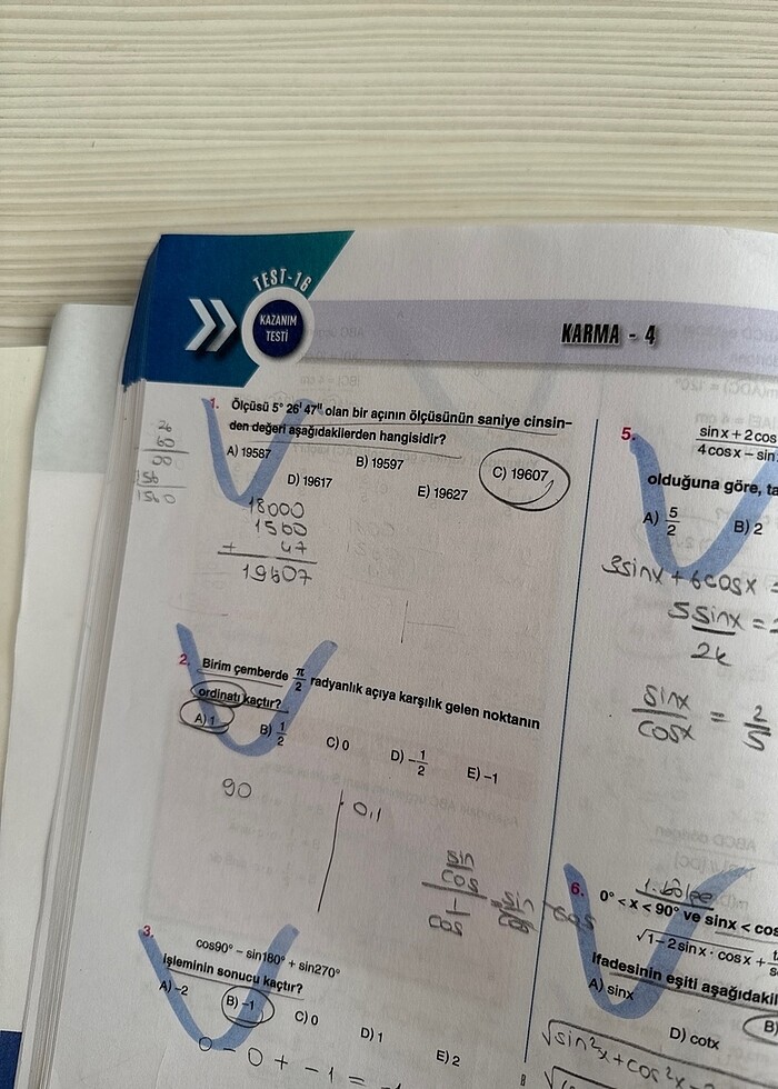 Bilgi Sarmal 11. Sınıf Matematik Soru Bankası - Görsel 2
