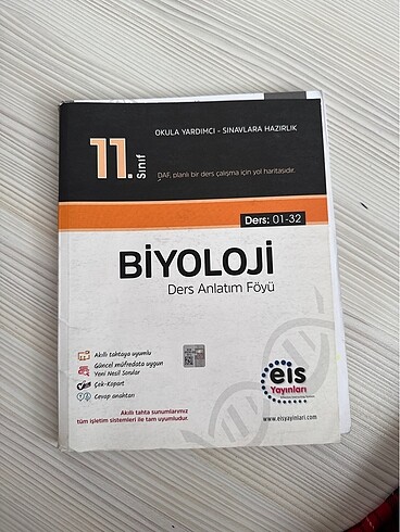 Eis Yayınları 11. Sınıf Biyoloji Ders Anlatım Föyü