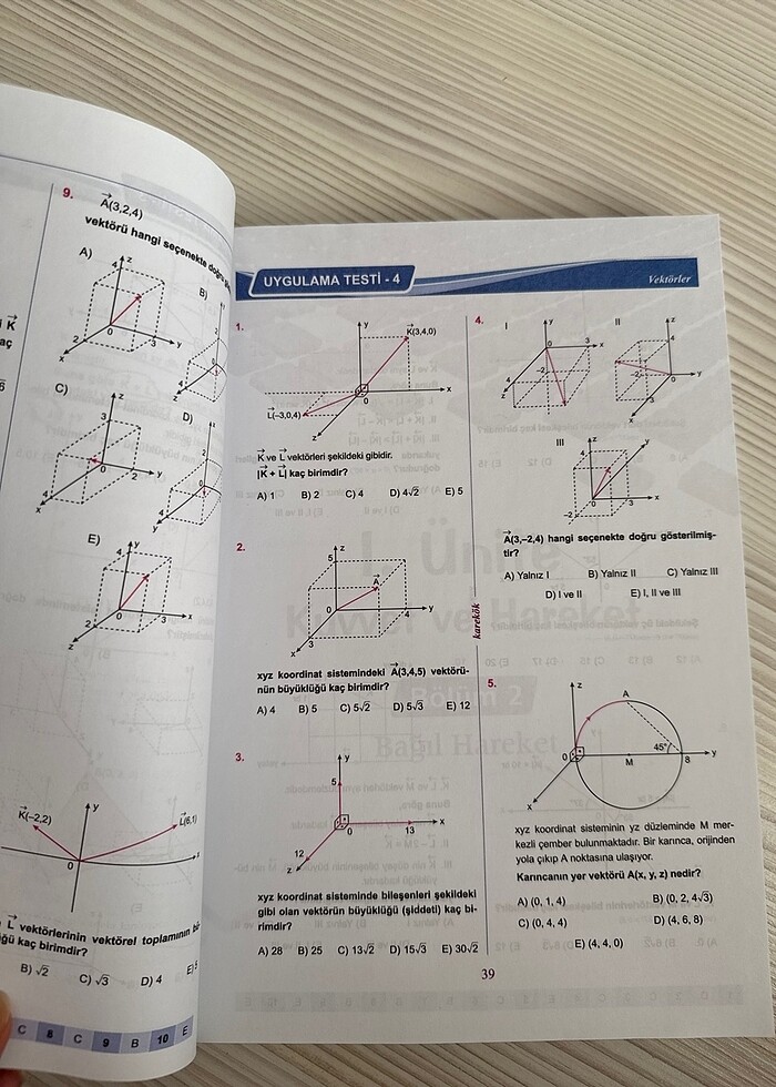 Karekök Yayınları 11. Sınıf Fizik Soru Bankası - Görsel 3