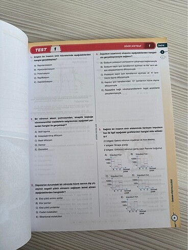 Aydın Yayınları 11. Sınıf Biyoloji Soru Bankası - Görsel 2