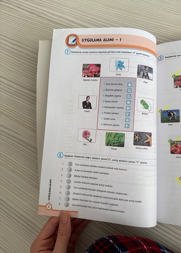 Çap Yayınları 9. Sınıf Biyoloji Fasikülü - Görsel 5