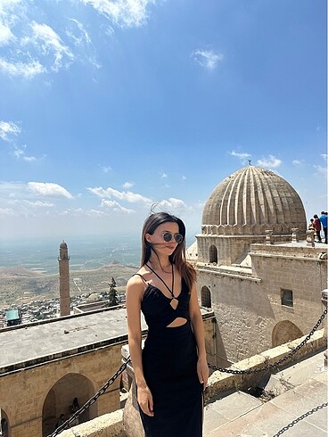 xs Beden siyah Renk Zara elbise