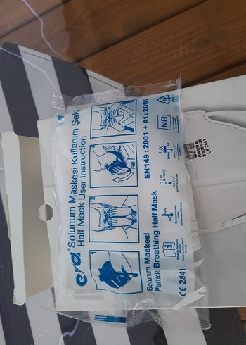 Erd Respiratör Maskesi 4100 FFP1 NR Toz maskesi - Görsel 3