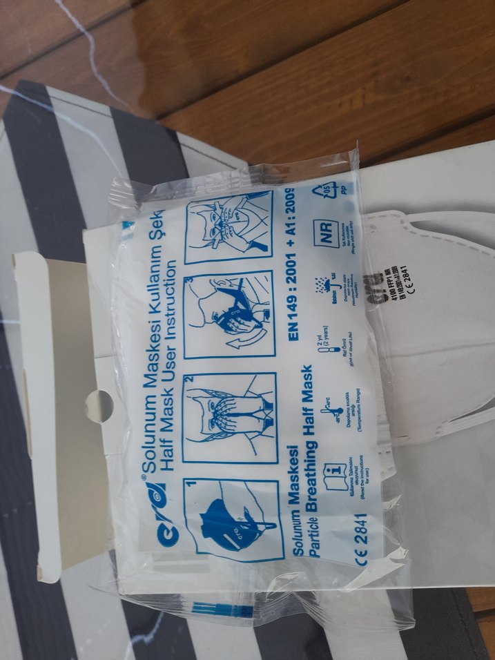 Erdi 4100 FFP1 Nefes Maskesi - Görsel 4