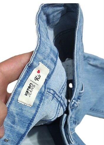 30 Beden mavi Renk Koton Jean Pantolon