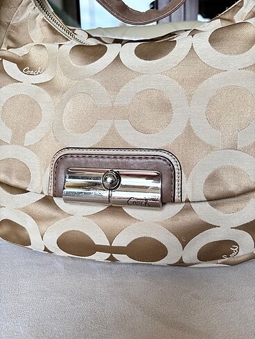 Beden camel Renk Vintage Coach Çanta