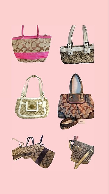 Vintage Coach Çantalar