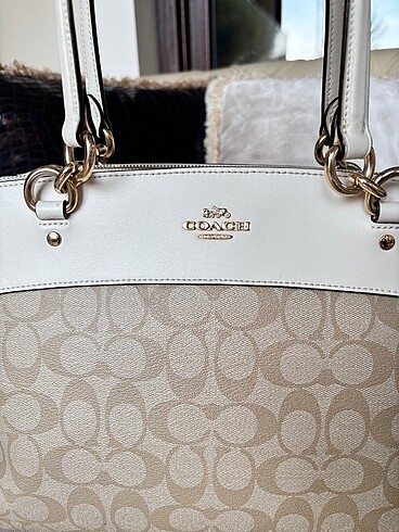 Beden camel Renk Vintage Coach Çanta