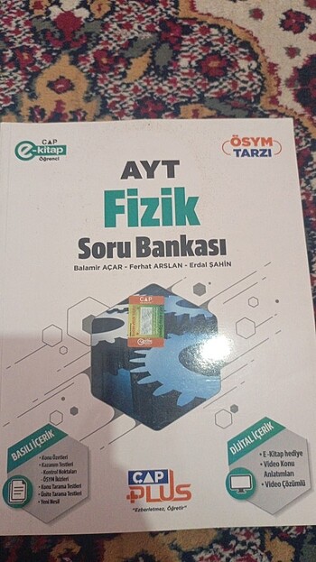 Ayt fizik çap yayınları 