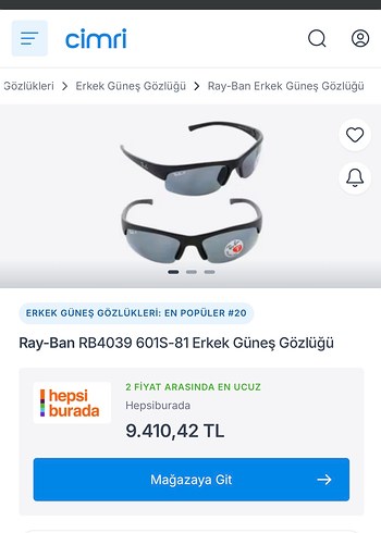 Şeffaf Siyah Orjinal Ray-Ban Kadın Güneş Gözlüğü - Görsel 6