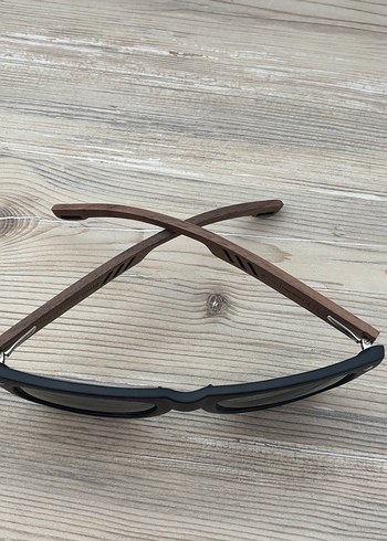 Kahverengi Klasik Kadın/Erkek Güneş Gözlüğü - Görsel 4