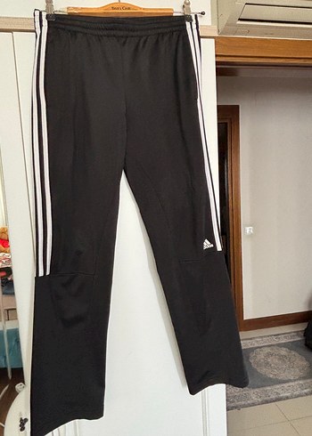 Adidas Erkek Siyah Adidas Fermuarlı Eşofman Altı