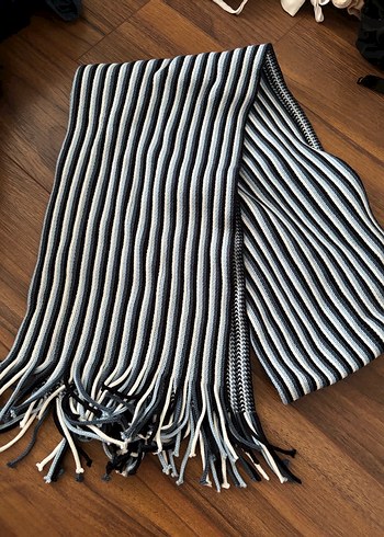 Şal Şapka  Dantel Örgü Bohem Kadın Fular - Görsel 7