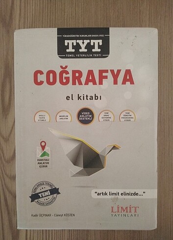  TYT LİMİT COĞRAFYA EL KİTABI