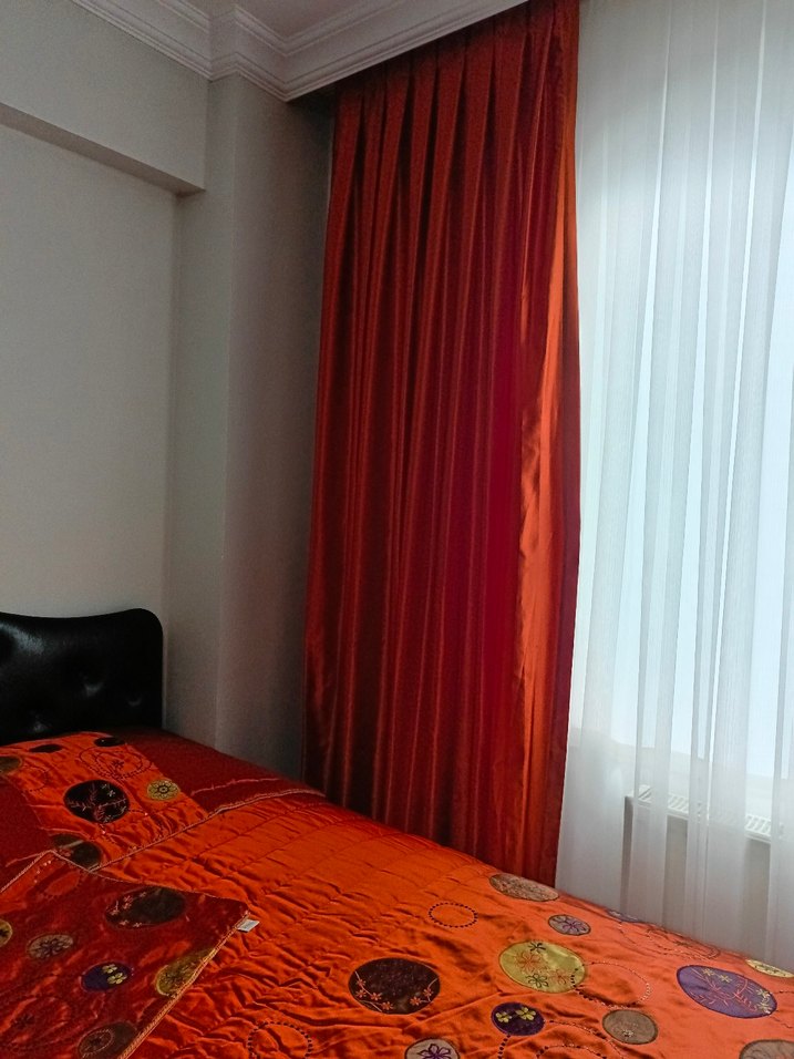 Renkli Nakışlı Nar Çiçeği Yatak Örtüsü - Görsel 5