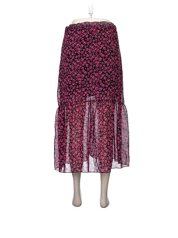 l Beden Bershka Uzun Etek %70 İndirimli.