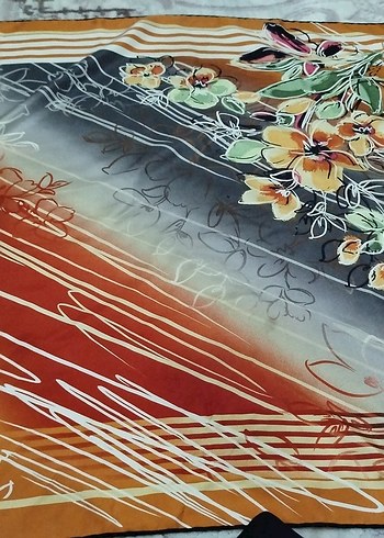 Armine twill eşarp - Görsel 3