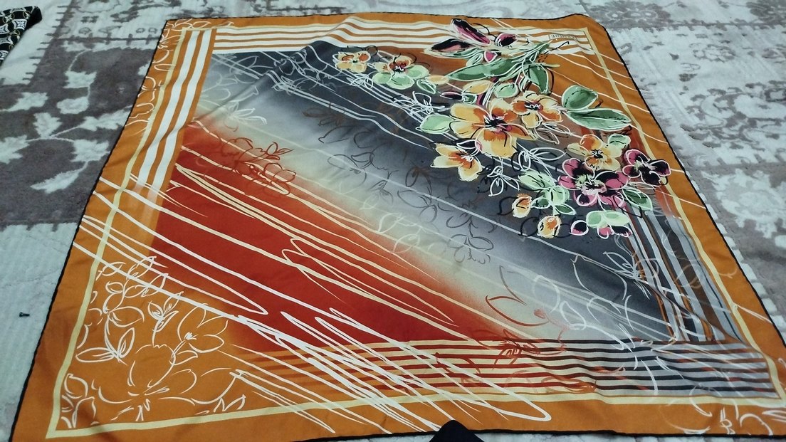 Armine twill eşarp - Görsel 3