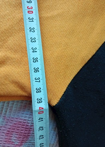 Sarı Siyah Baskılı Kız Sweatshirt - Görsel 4