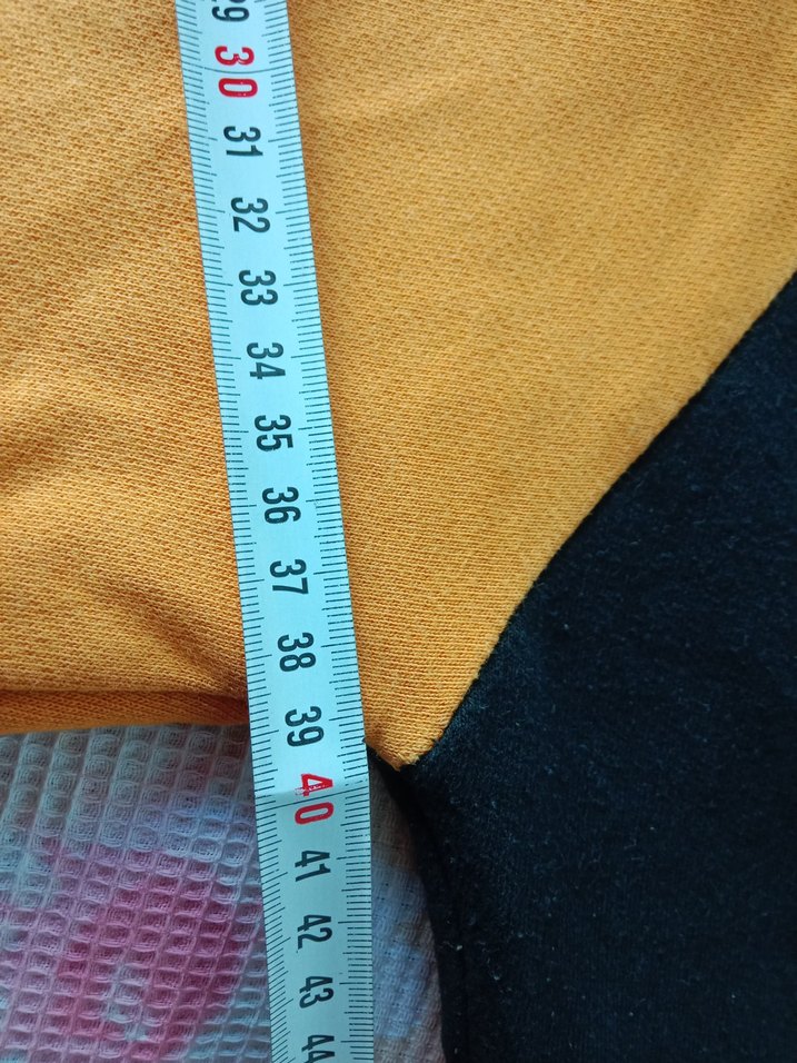 Sarı Siyah Baskılı Kız Sweatshirt - Görsel 4