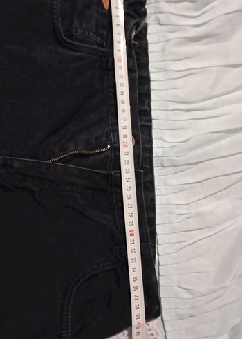 Gri Bel Detaylı Erkek Çocuk Kot Pantolon - Görsel 6