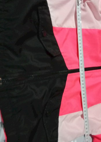 Pembe Renkli Kısa Kollu Spor Ceket yamurluk - Görsel 7