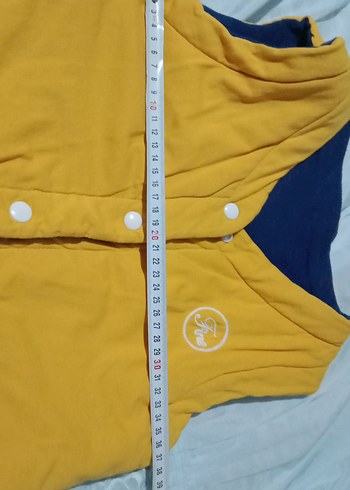 Mavi Düğmeli Erkek Yelek - Görsel 7