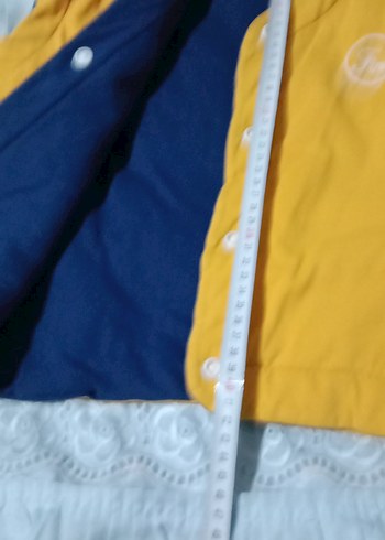 Mavi Düğmeli Erkek Yelek - Görsel 6