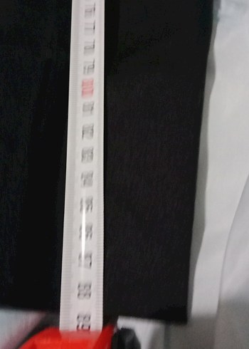 Düğmeli Siyah Kadın Kumaş Beli Lastikli Pantlon - Görsel 8